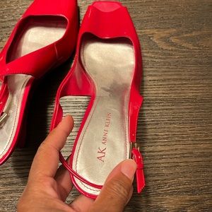 Red Hot Open toe shoes